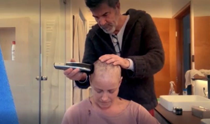 Claudia Conserva y la caída del pelo: “Le digo al Pollo por favor pásame la máquina”
