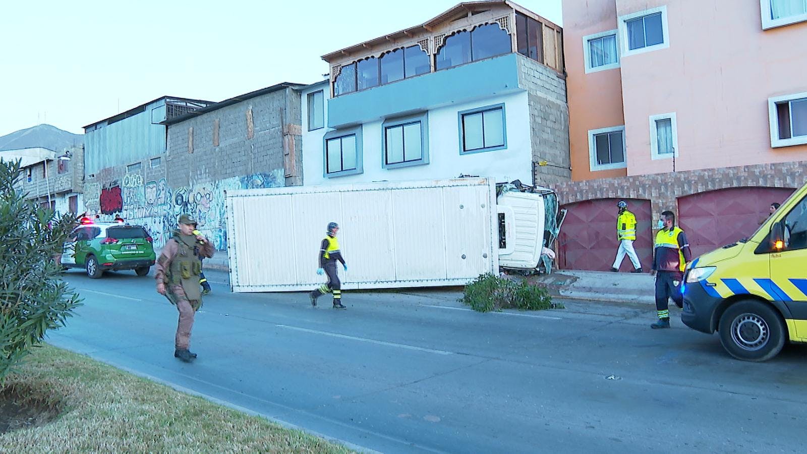 Tres personas resultaron lesionadas en un nuevo accidente ocurrido en avenida Salvador Allende