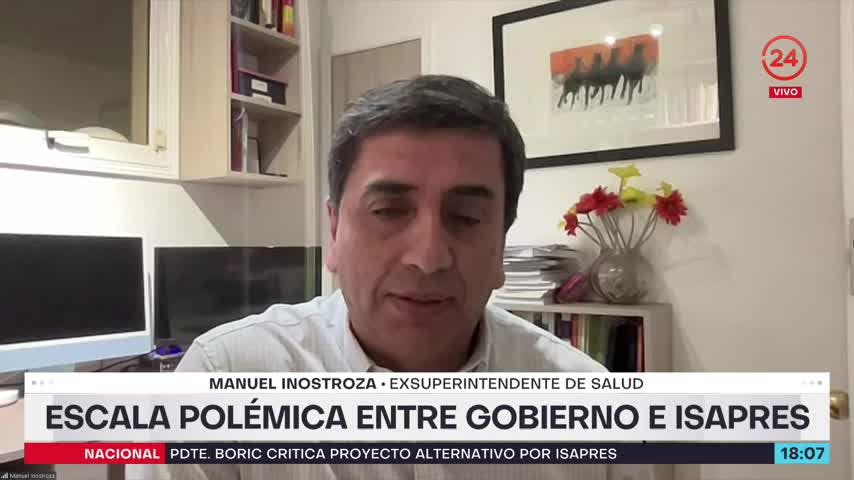 Exsuperintendente de Salud y fallo contra isapres: “Se podría acordar una cifra intermedia de devolución”