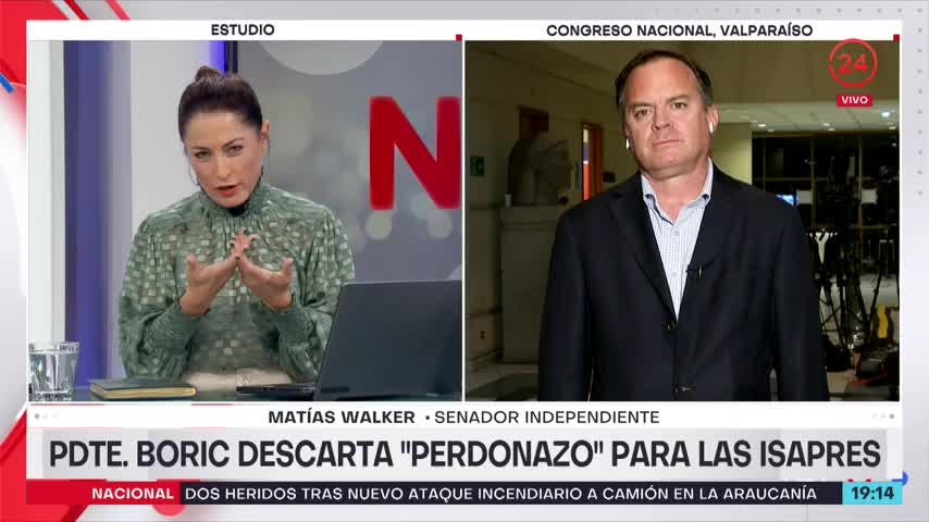 Senador Walker por proyecto alternativo: “Debemos mantener la viabilidad de las isapres”