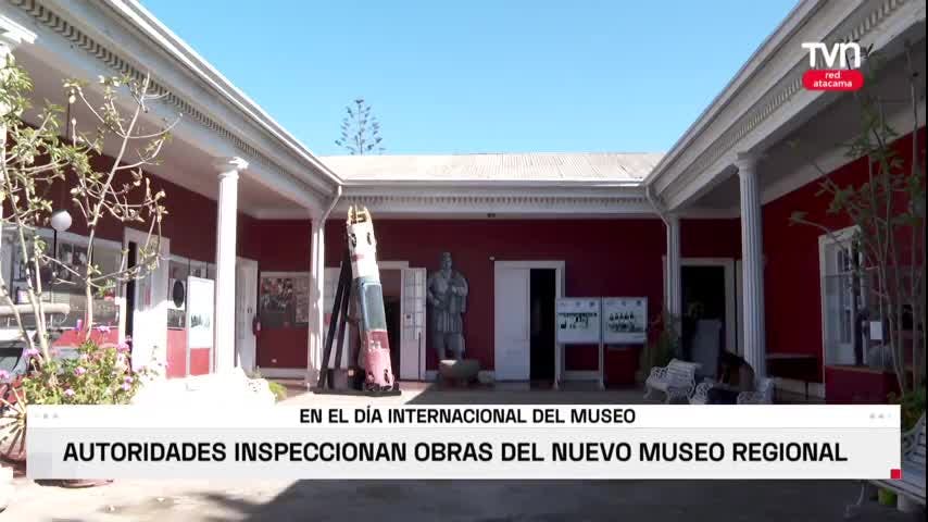 Visitan obras del nuevo Museo Regional