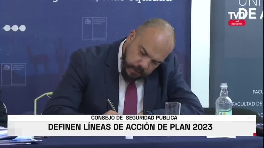 Definen líneas de acción en Plan de Seguridad