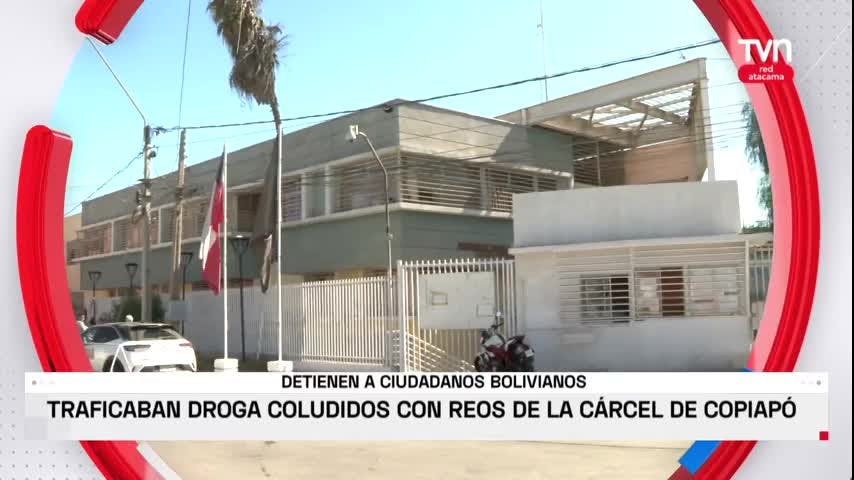 Copiapó: traficaban droga coludidos con reos de la cárcel
