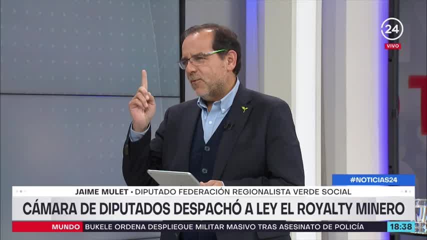 Diputado Mulet y ley de royalty minero: “Desde siempre planteamos que tenga asignación regional”