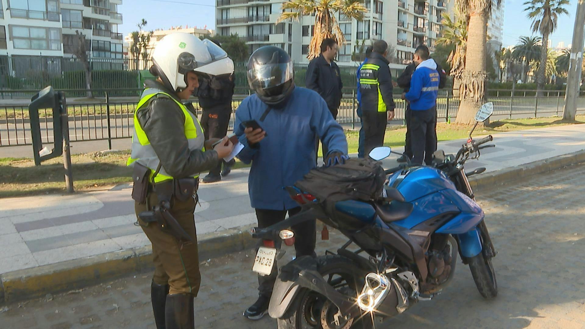 Controles vehiculares en la región dejaron seis motocicletas confiscadas y un sujeto de tenido por ocultar la patente