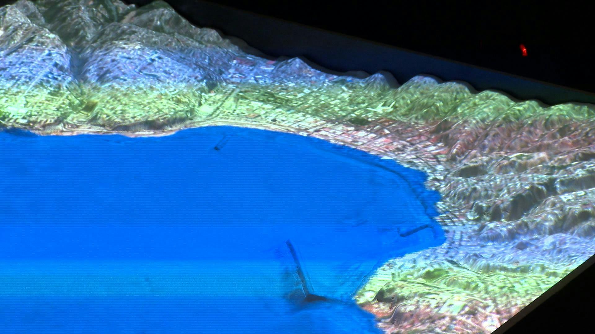 Shoa presenta animación que muestra zonas inundables de Valparaíso ante un evento de terremoto y tsunami