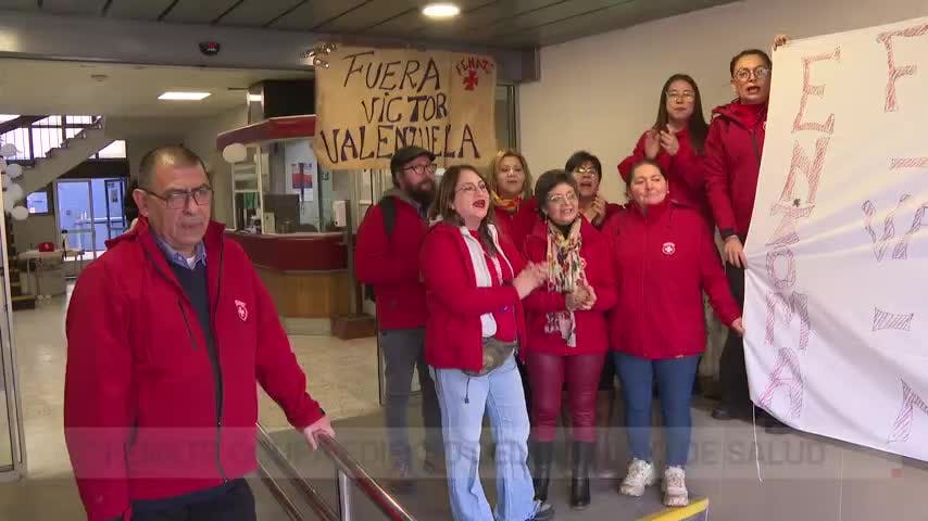 Dirigentes Fenats se toman edificio del Servicio