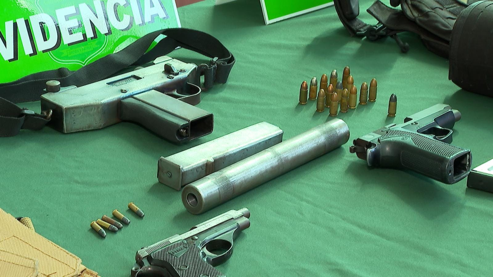Carabineros realiza importante decomiso de armas