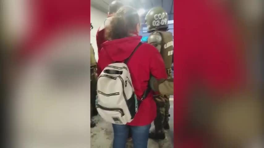 Detenidos dirigentes de FENATS que ocuparon Servicio de Salud