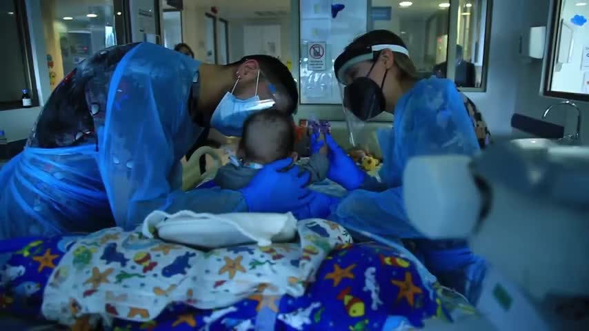 Hospital regional de Concepción reconvirtió un 100% de camas UCI pediátricas
