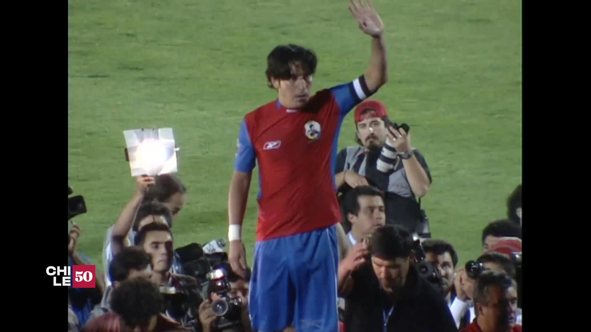 El último partido de Iván Zamorano