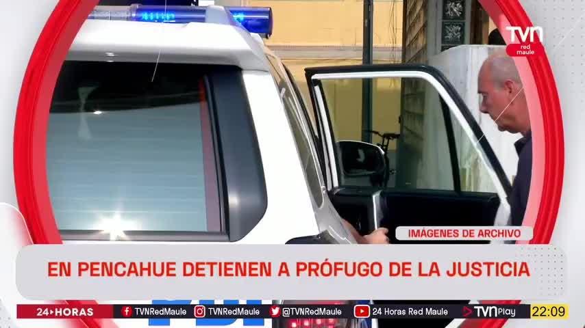 En Pencahue detienen a prófugo de la justicia
