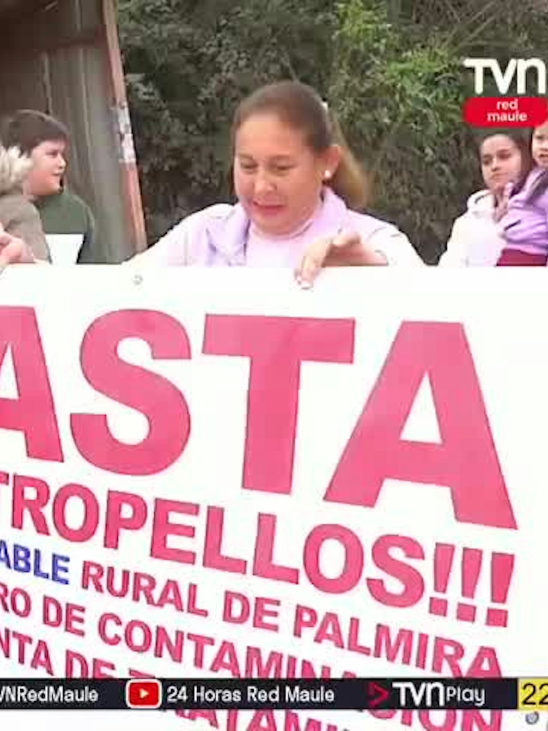 Se manifiestan contra planta de tratamiento