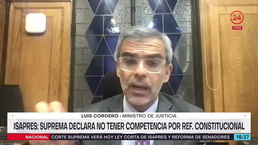 Cordero y pronunciamiento de la Corte Suprema por proyectos de isapres: “Es algo predecible”