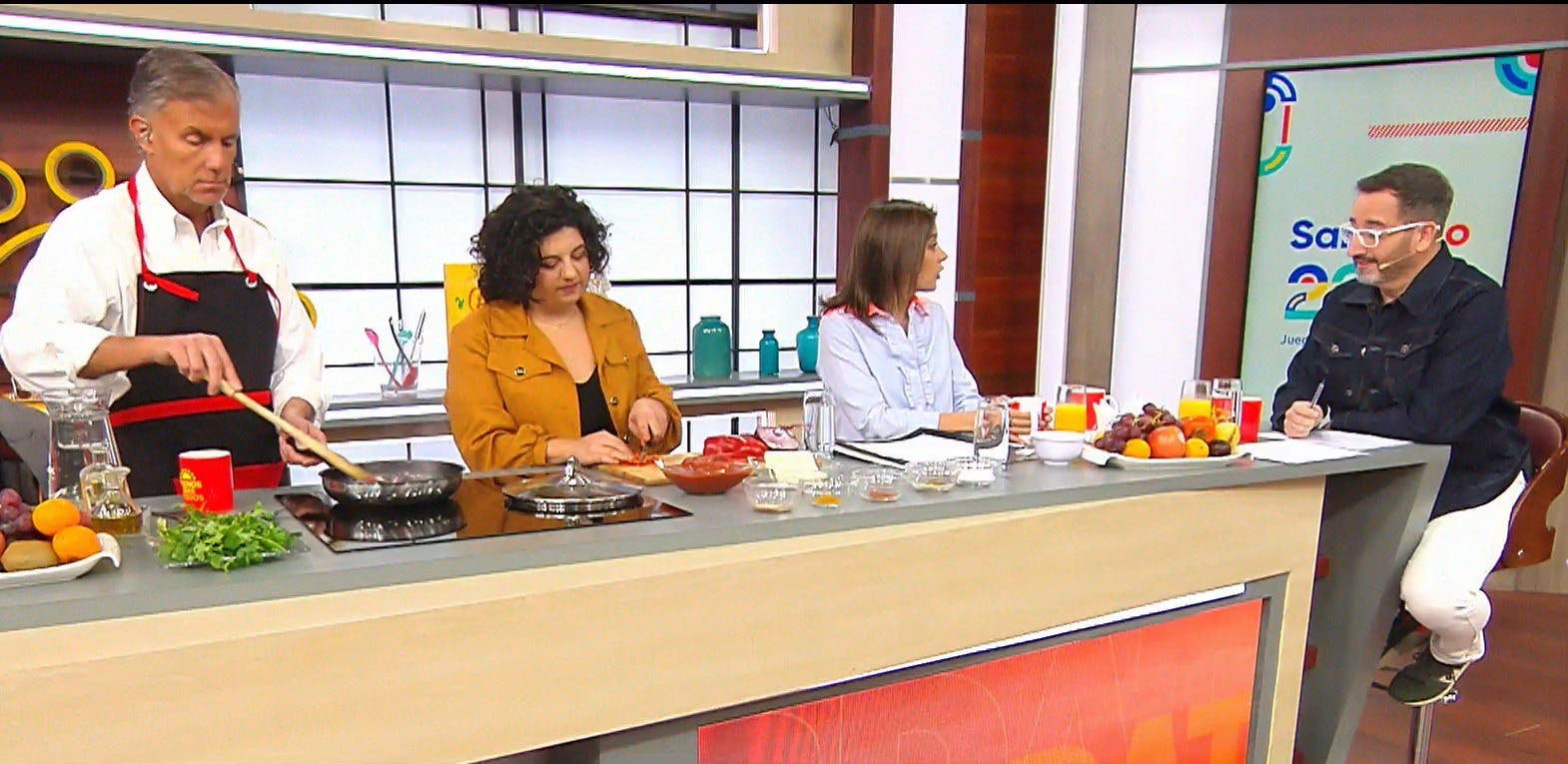 Comida, musica y emociones: Daniela Aguilera y Dalal Halabi nos visitan en el Buenos Días a Todos