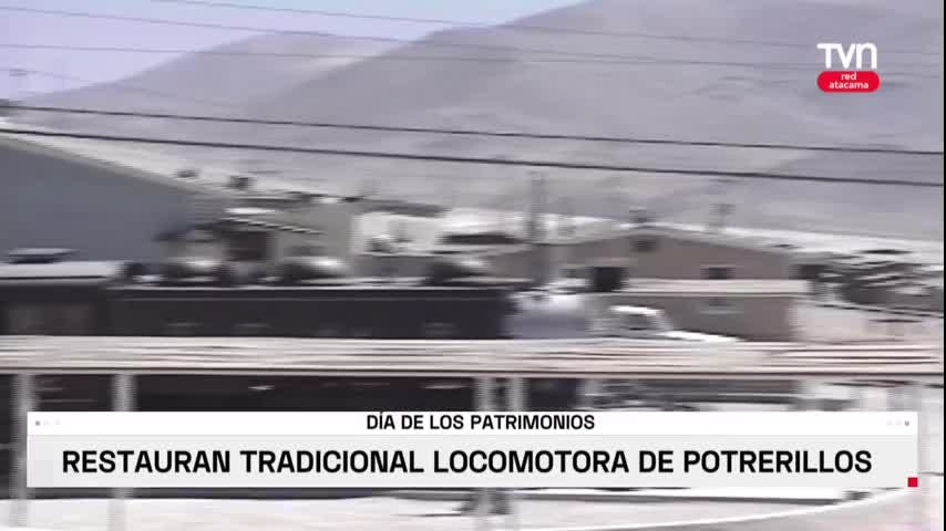 Restauran locomotora de Potrerillos