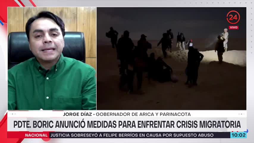 Gobernador de Arica y Parinacota: Hubo una reducción de ingresos irregulares al país