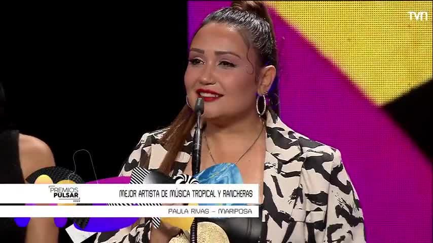 Premios Pulsar 2023: Paula Rivas gana la categoría Mejor artista de música tropical y ranchera