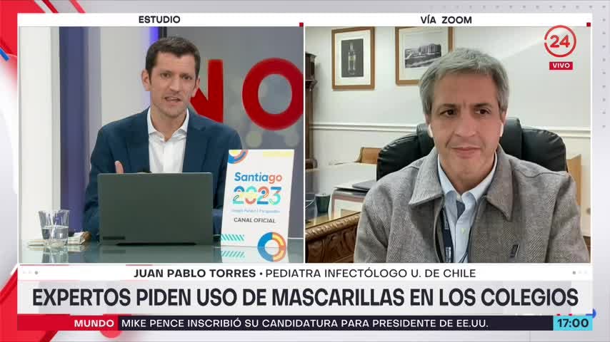 Infectólogo y llamado al uso de mascarillas en colegios: “A nadie le trae buenos recuerdos pero sabemos que ayuda”