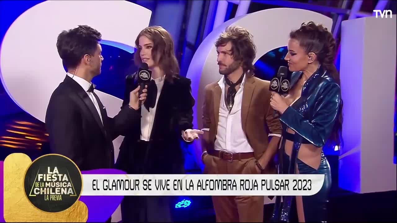 Gonzalo Yáñez y Millaray Vera anuncian juntos un nuevo proyecto | Premios Pulsar 2023