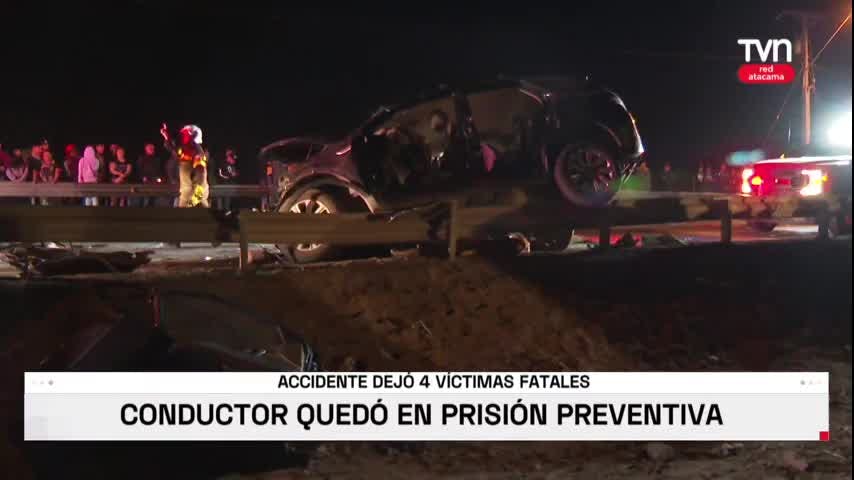 Conductor quedó en prisión preventiva