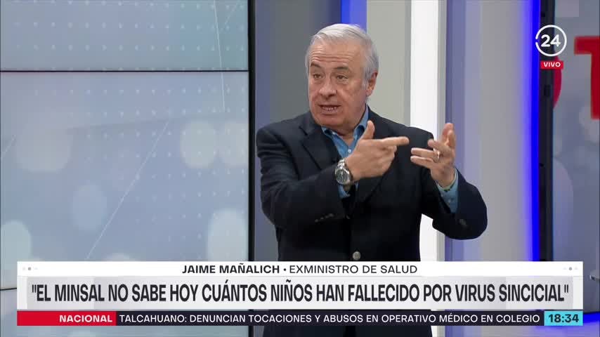 Mañalich: El ministro Marcel no le pasa los recursos al Minsal para afrontar la crisis respiratoria