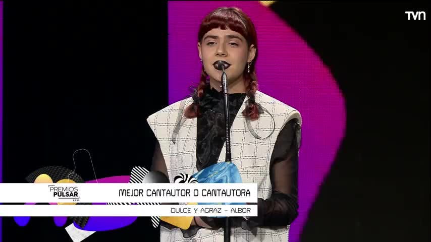 Premios Pulsar 2023: Dulce y Agraz se consagra como Mejor cantautora