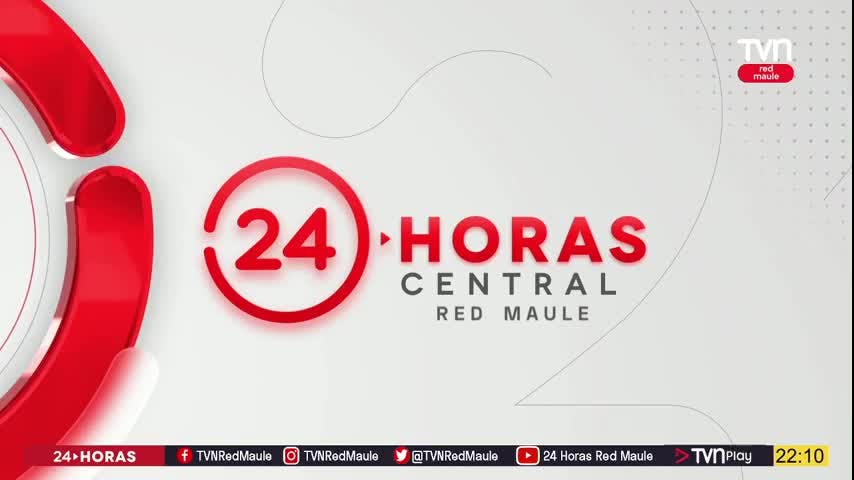 24 Horas Central Red Maule viernes 9 de junio 2023