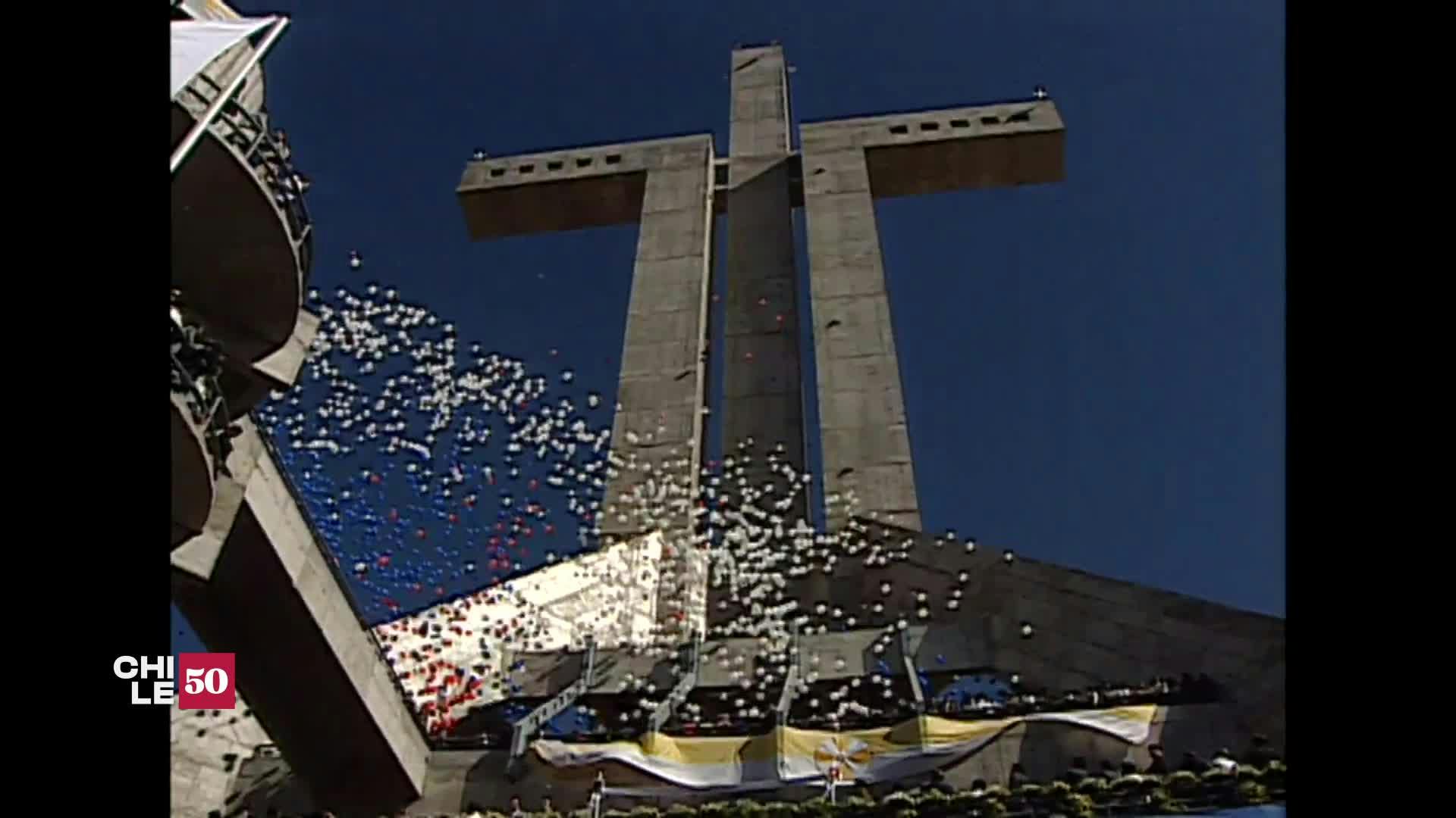 Inauguración de la Cruz del Tercer Milenio