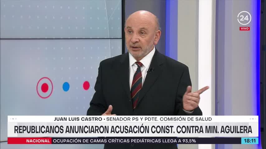 Senador Castro y crisis por virus respiratorios: “Se requiere más claridad de parte del Minsal”