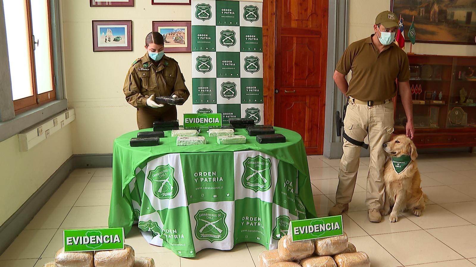 Operativo permitió decomisar en sector de La Negra 21 kilos de droga