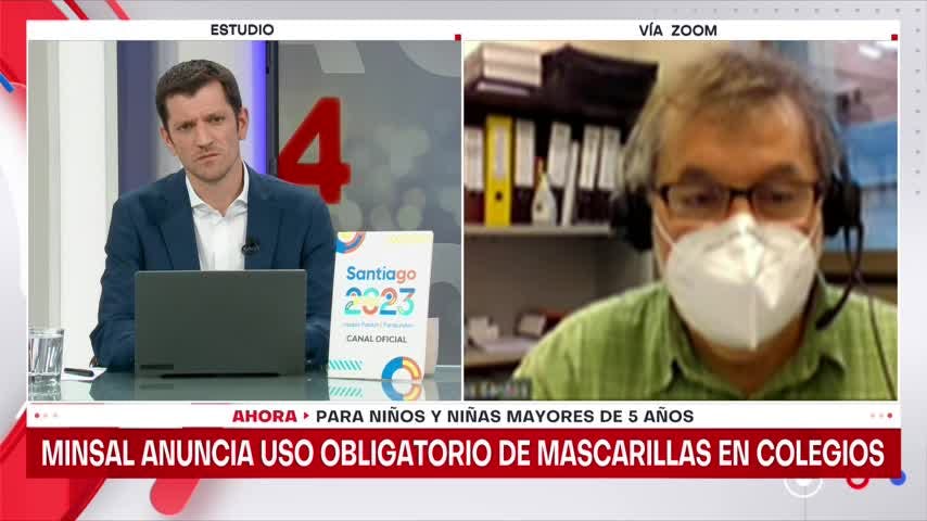 Colmed por regreso de mascarillas obligatorias en colegios: “Debería considerarse también para la locomoción colectiva”