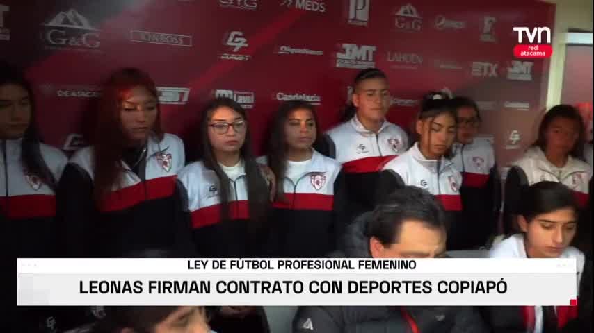 Leonas firman contrato con Deportes Copiapó