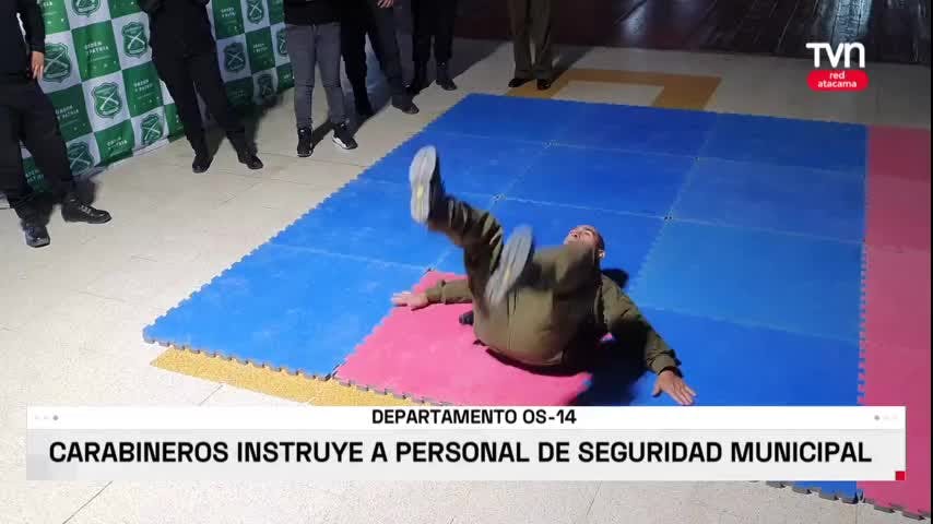 Instruyen a personal de seguridad municipal