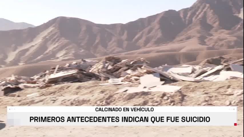 Copiapó: encuentran cuerpo calcinado