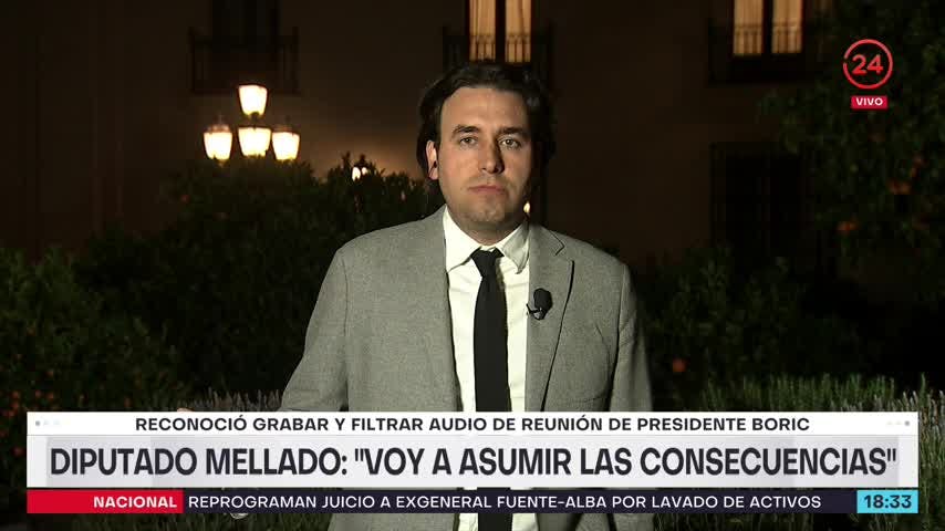 Mirosevic y tras confesión de Mellado por audios: “Van a haber sanciones duras”