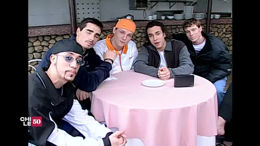 Los Backstreet Boys cantan en exclusiva para TVN