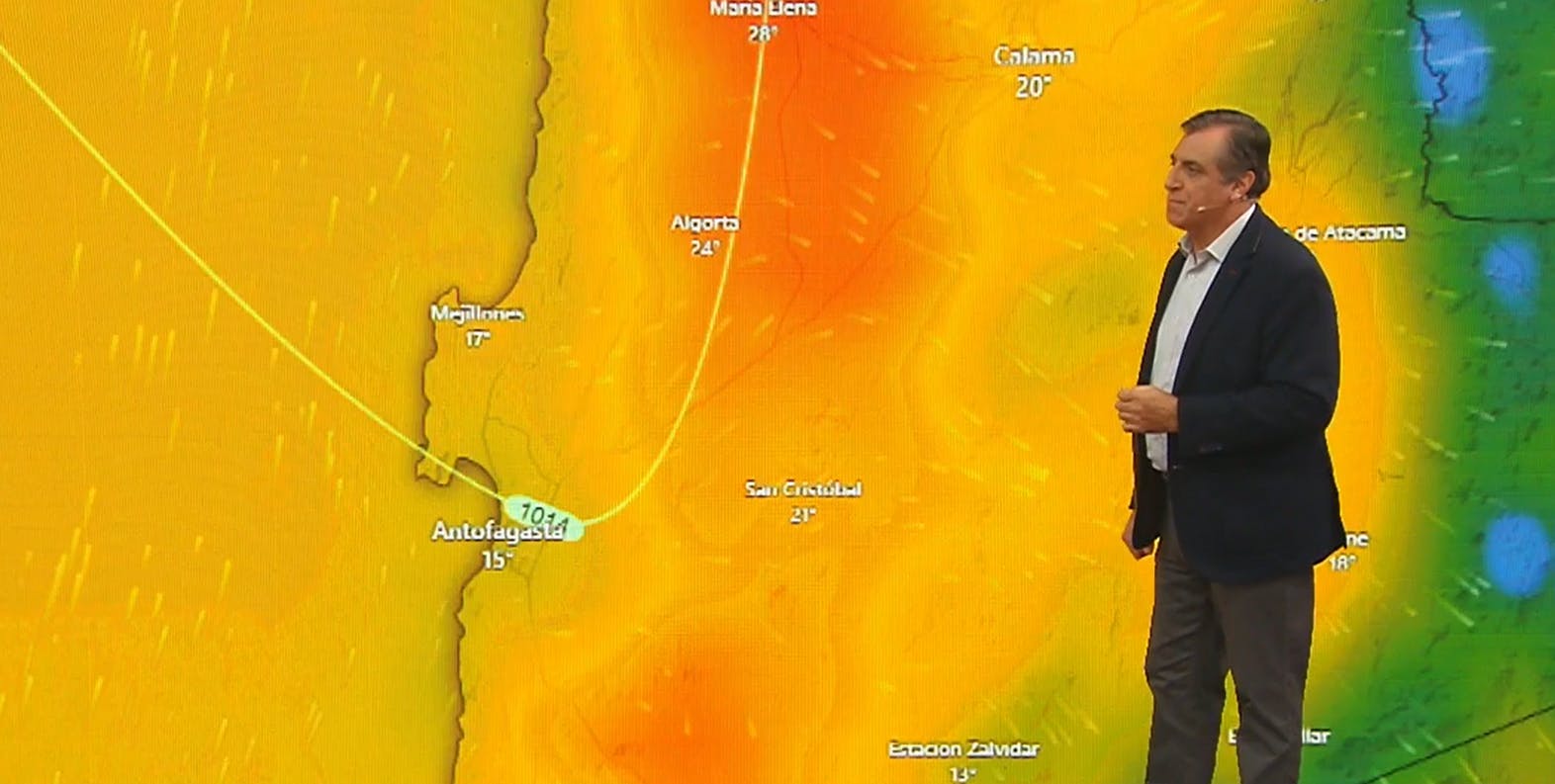 ¡El jueves vuelven las lluvias a Santiago! Iván Torres nos da su informe del tiempo