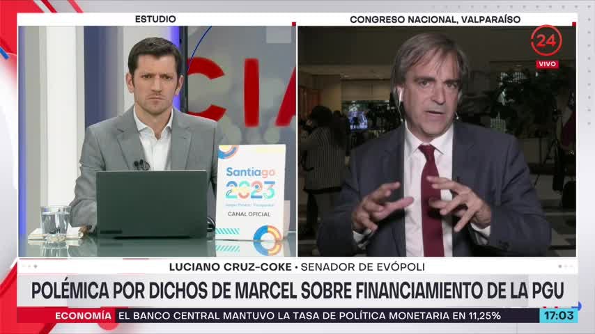 Senador Cruz-Coke “No estamos abiertos a reformas que le den plata a un dilapidador, que es el Estado”