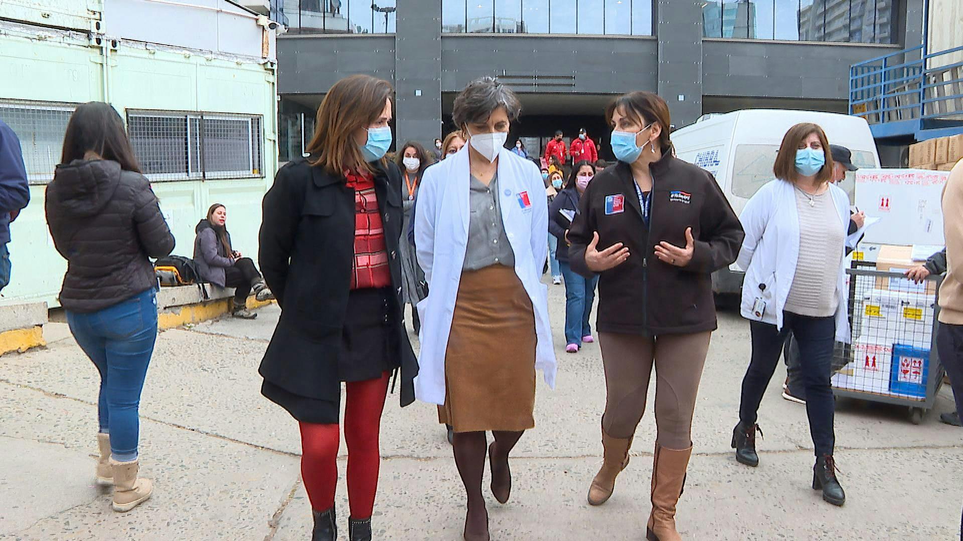 Ministra Aguilera  revisa funcionamiento de la Red Integrada de Salud en Viña del Mar
