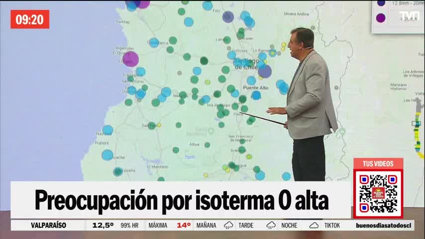 Lluvia en Santiago: ¿cuánta agua ha caído?