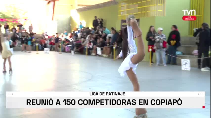 Liga nacional de patinaje en Copiapó