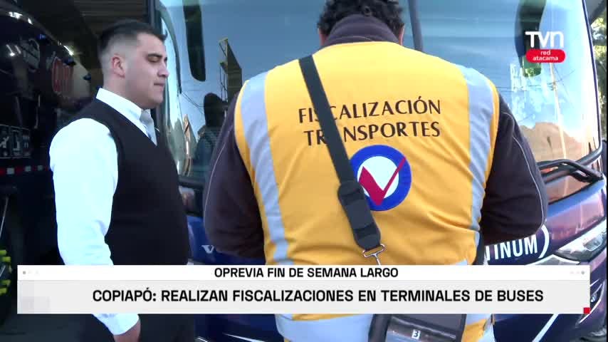 FISCALIZAN BUSES