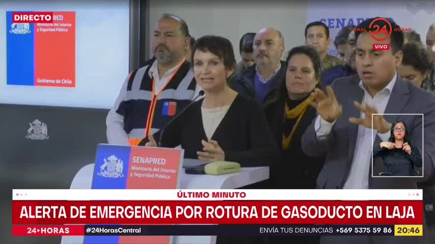 Tohá anuncia evacuación de 1.800 personas de Constitución