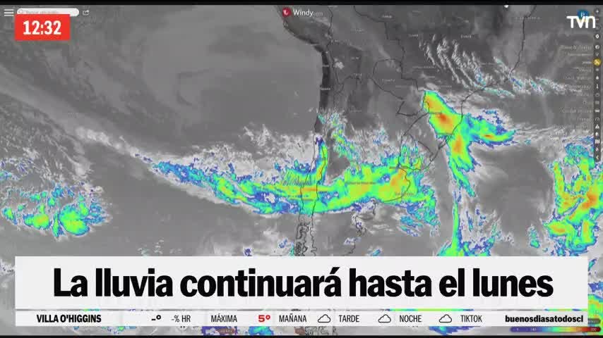 Iván Torres anticipa lluvia hasta el lunes