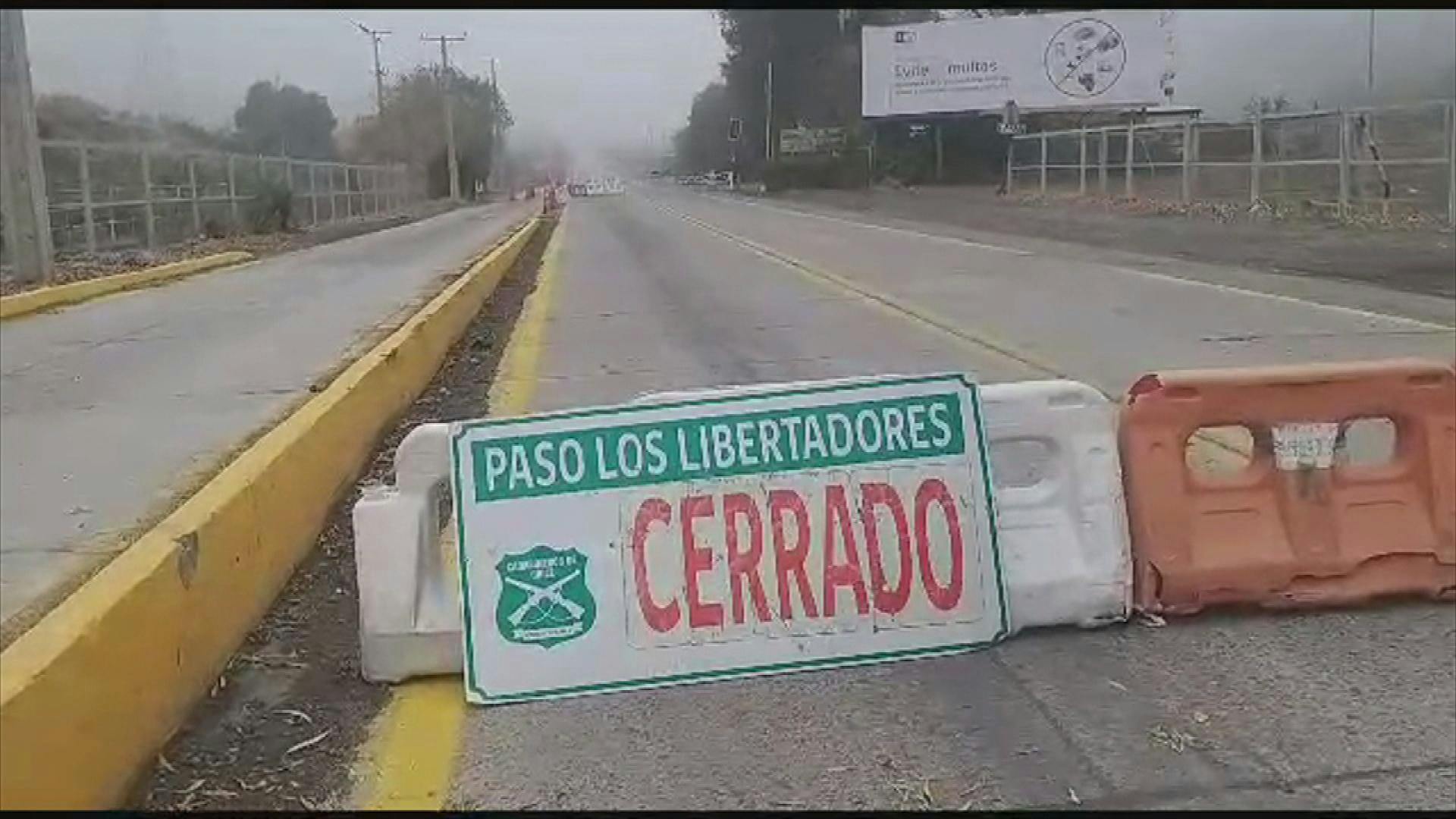 Paso Los Libertadores será habilitado en una semana más