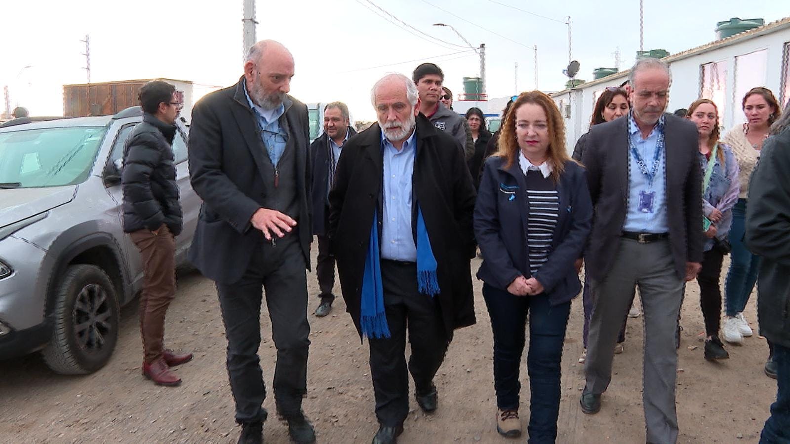 Ministro de vivienda llegó a Antofagasta por caso fundación viva