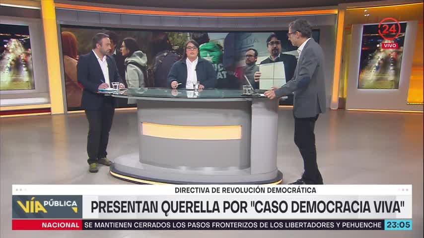Docentes analizan caso Democracia Viva y querella presentada por Revolución Democrática