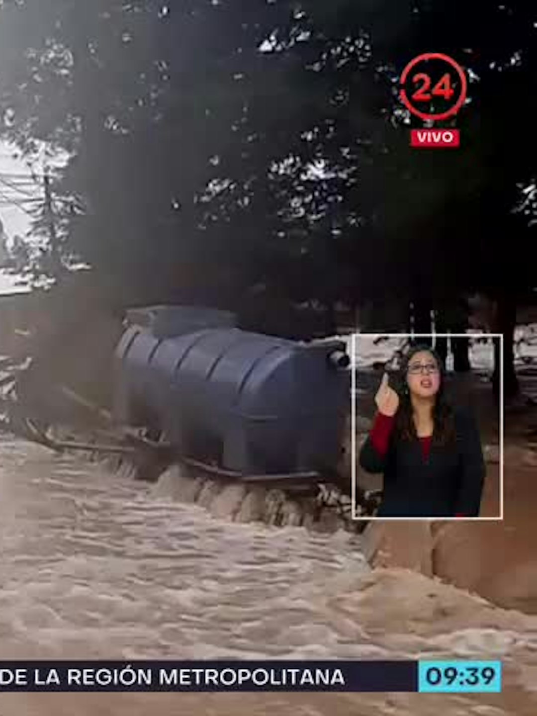 Intentan rescatar a personas atrapadas por desborde de Río Ancoa