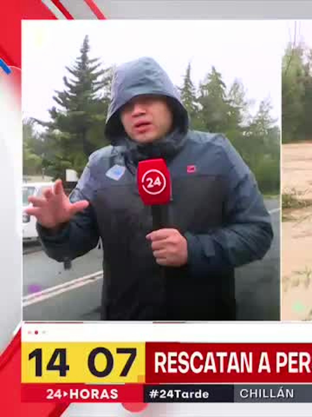 Ancoa: rescatan a adulto mayor aislado y a mujer embarazada que pedía ayuda
